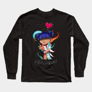 I Heart Tentacles Long Sleeve T-Shirt